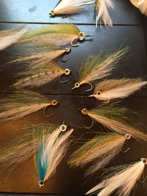 Tiki Tiki Timbos — colorful saltwater fly collection